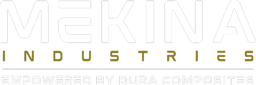 Mekina Industries Wite Logo
