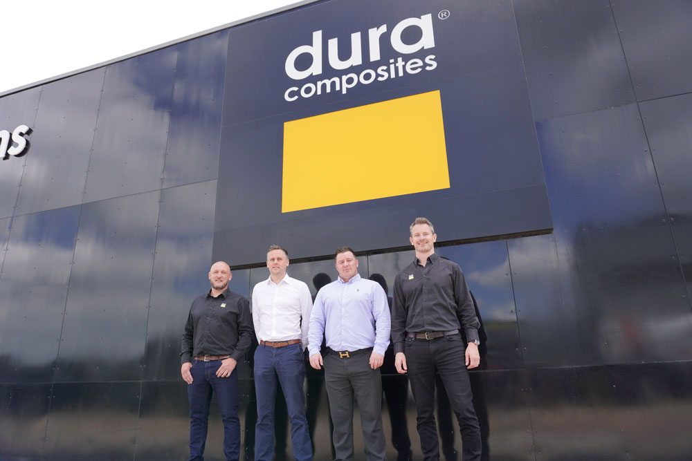 A partnership between Mekina and Dura Composites